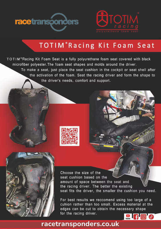 Totim Seat Insert - LMP / FORMULA