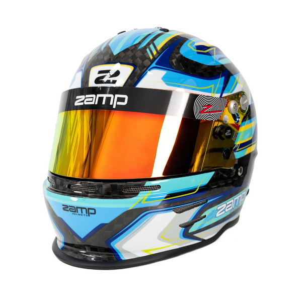 ZAMP RZ 48 Youth Carbon Blue
