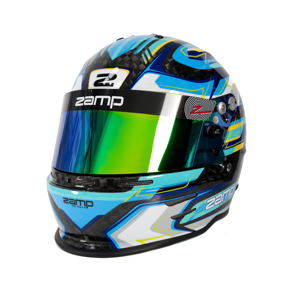 ZAMP RZ 48 Youth Carbon Blue