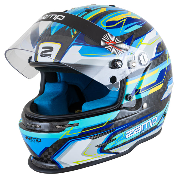 ZAMP RZ 48 Youth Carbon Blue