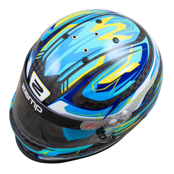 ZAMP RZ 48 Youth Carbon Blue