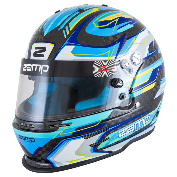 ZAMP RZ 48 Youth Carbon Blue